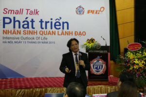 PEC tổ chức thành công small talk: Phát triển nhân sinh quan lãnh đạo – Hà Nội/ngày 13-09-2015