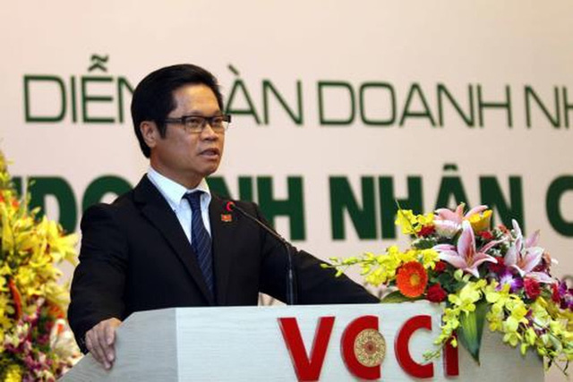 Chủ tịch VCCI, ông Vũ Tiến Lộc